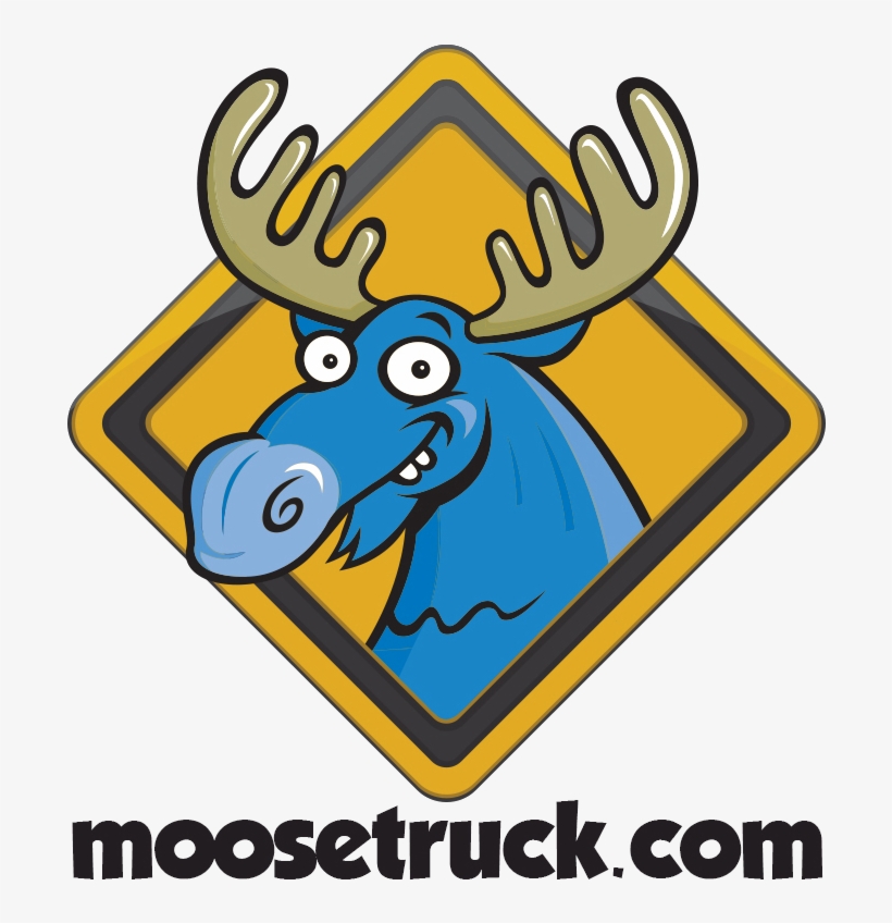 Moose Truck - Blue Moose, transparent png #9730772