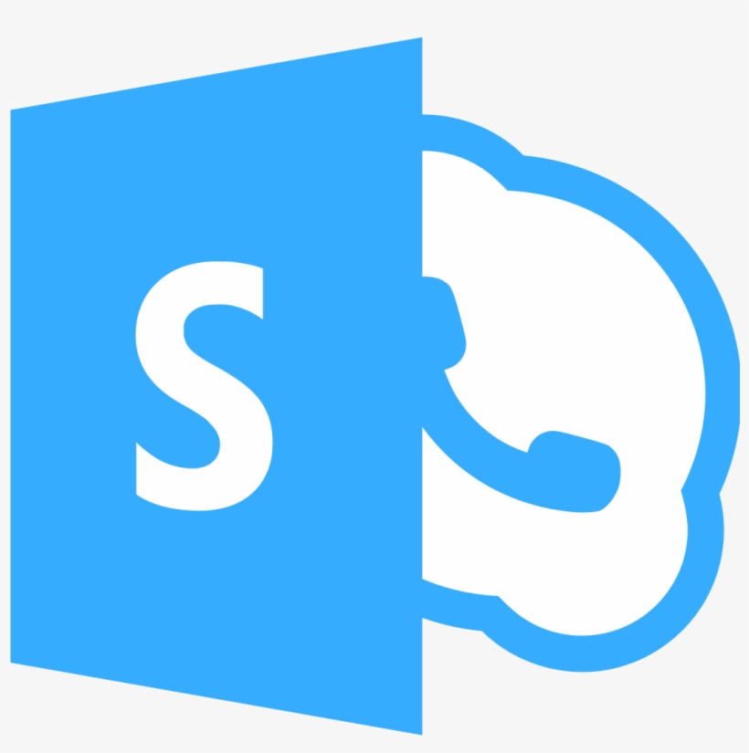 Microsoft Office Skype - Skype Logo, transparent png #9730870