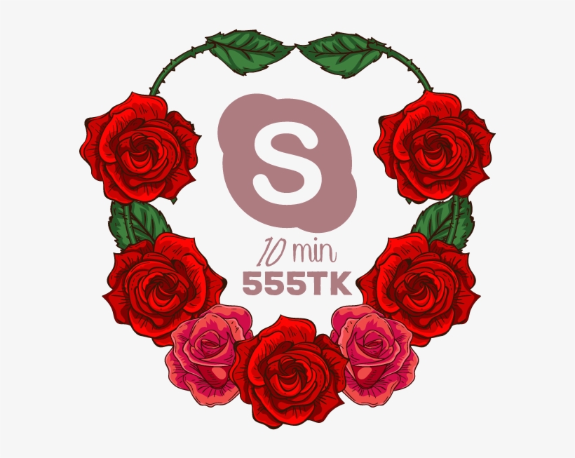 Skype - Garden Roses, transparent png #9731485