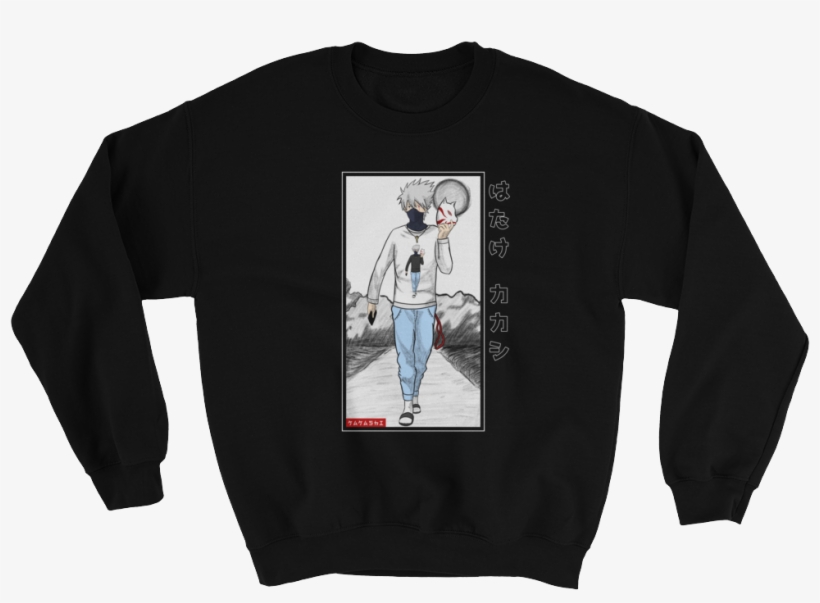 Load Image Into Gallery Viewer, Casual Kakashi Sweatshirt - Spoopy Sweatshirt, transparent png #9731705