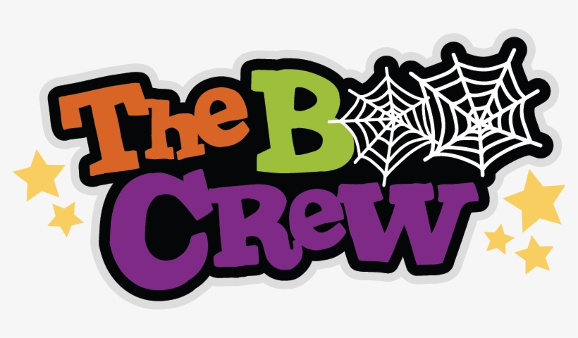 The Boo Crew Svg Scrapbook Title Halloween Svg Cut - Boo Crew Clip Art, transparent png #9731758