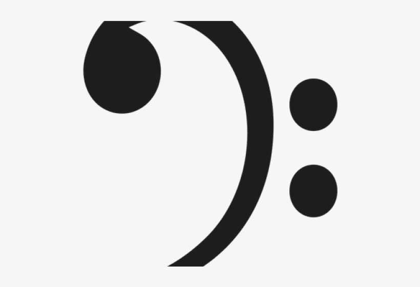 Clef Note Clipart Bass Clef - Circle, transparent png #9732167