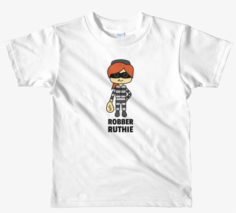 Jackjackplays Robber Ruthie Short Sleeve Youth T-shirt - T-shirt, transparent png #9732299