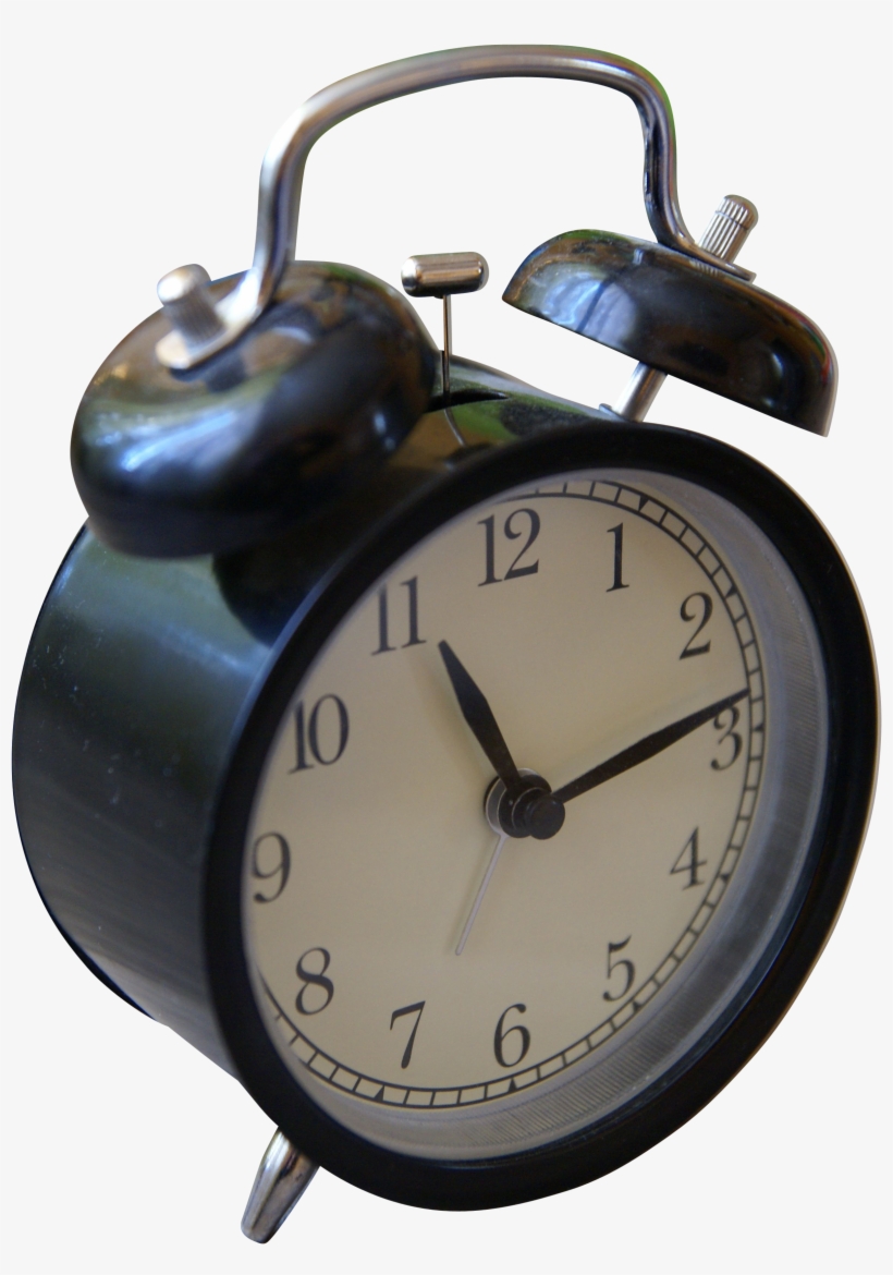 Black Table Clock Png Image - Latest Alarm Clock, transparent png #9732471