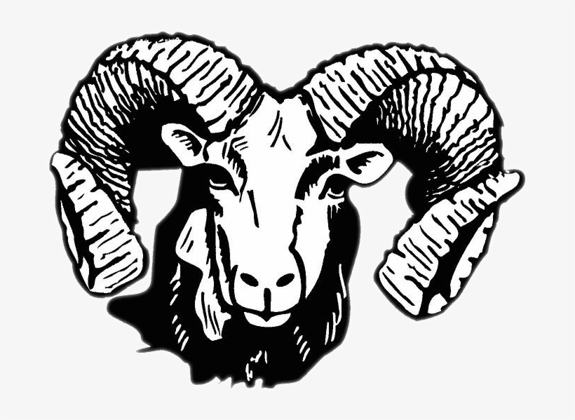 Flat Rock Rams Logo 2 By Lindsay - Flat Rock High School Logo, transparent png #9733097