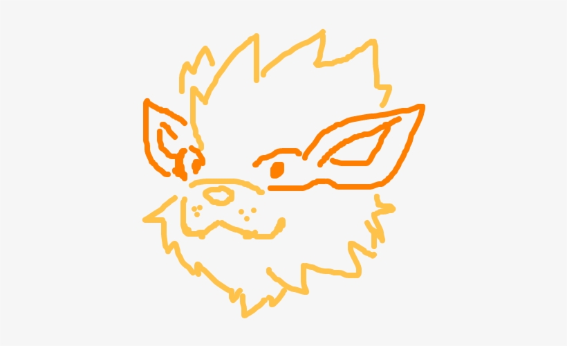 Arcanine - Illustration, transparent png #9733355