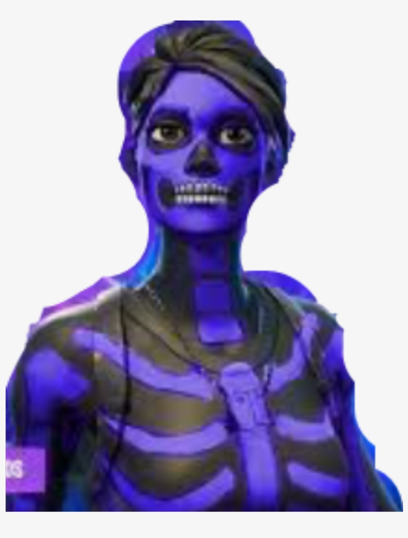 #fortworth #purple #skull #skulltrooper #freetoedit - Halloween Costume, transparent png #9733588