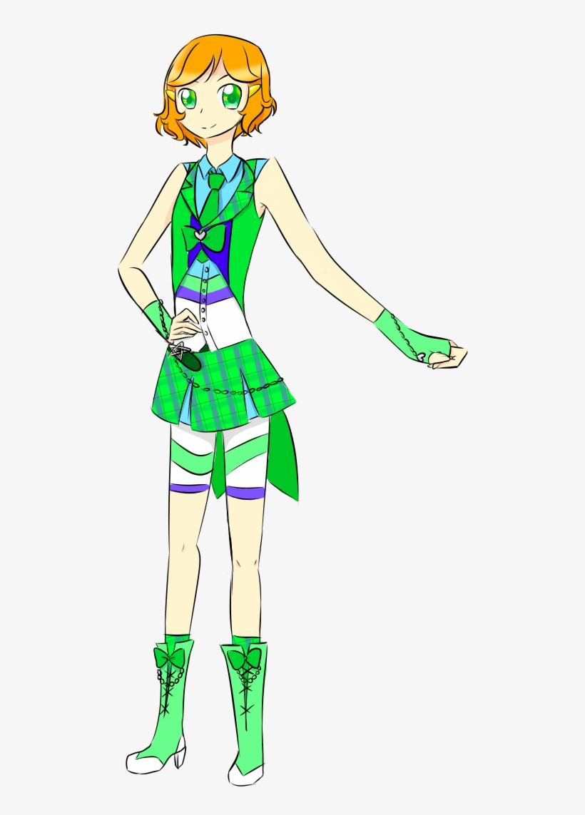 Yuka Cheer Coord2 - Illustration, transparent png #9733710