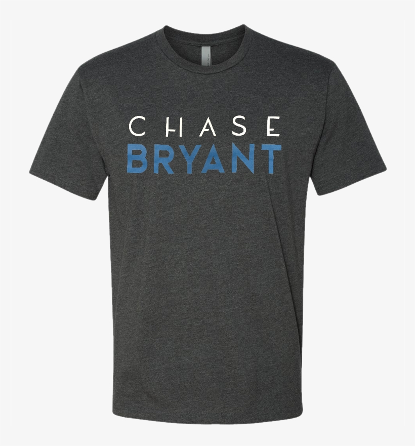 Chase Bryant Charcoal Logo Tee - Active Shirt, transparent png #9734076