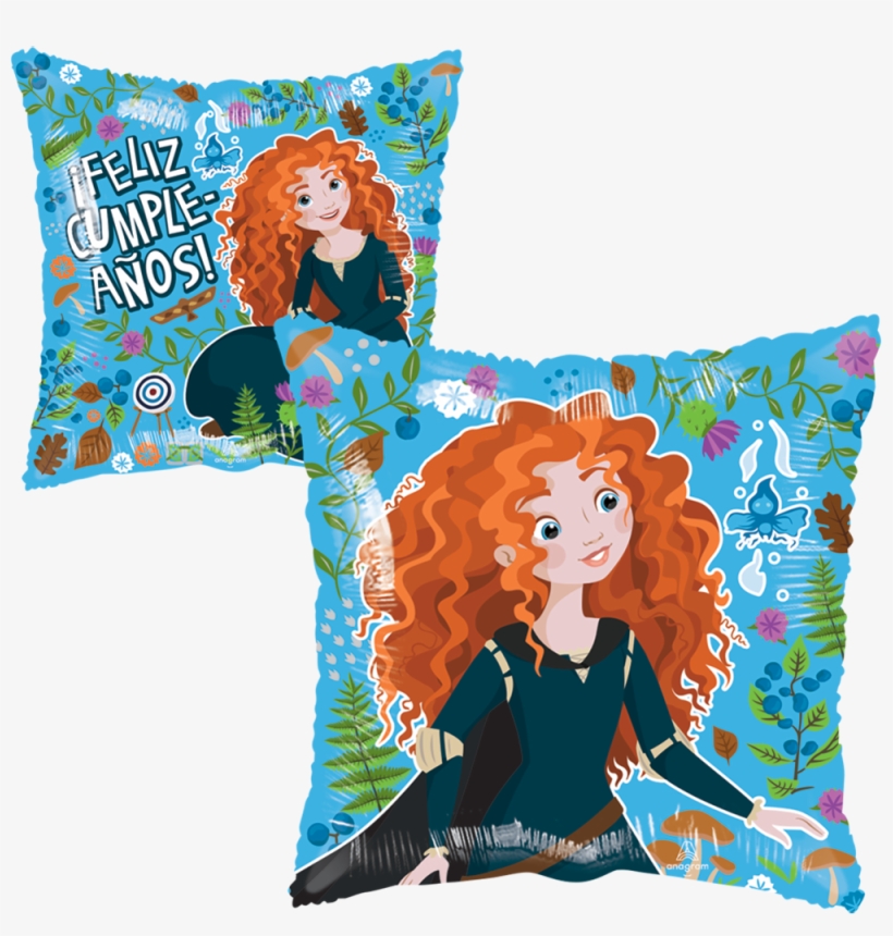 Princess Merida Feliz Cumplea Os - Cushion, transparent png #9734320