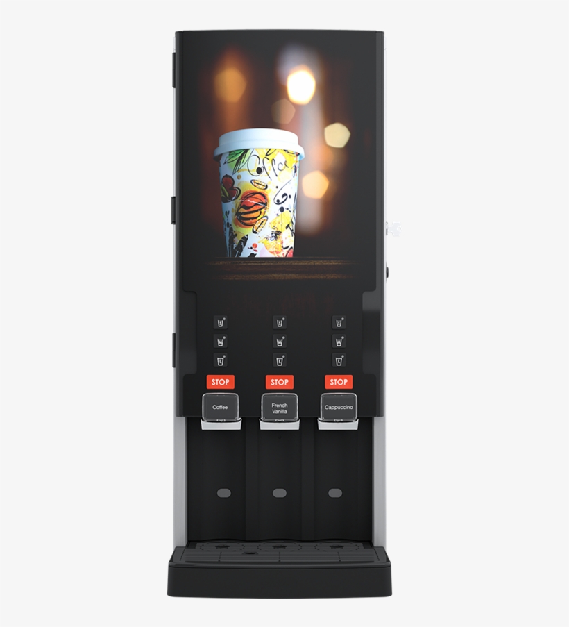 Instant And Liquid Machines > Soluble Machines > Bolero - Vending Machine, transparent png #9735043