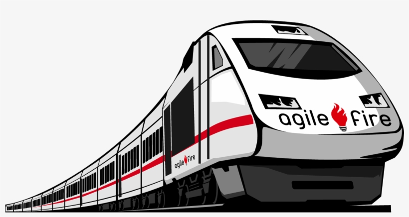 Af Train Transparent - Agile Release Train, transparent png #9735127