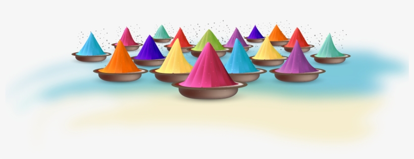 Happy Holi Text In Png, transparent png #9735612