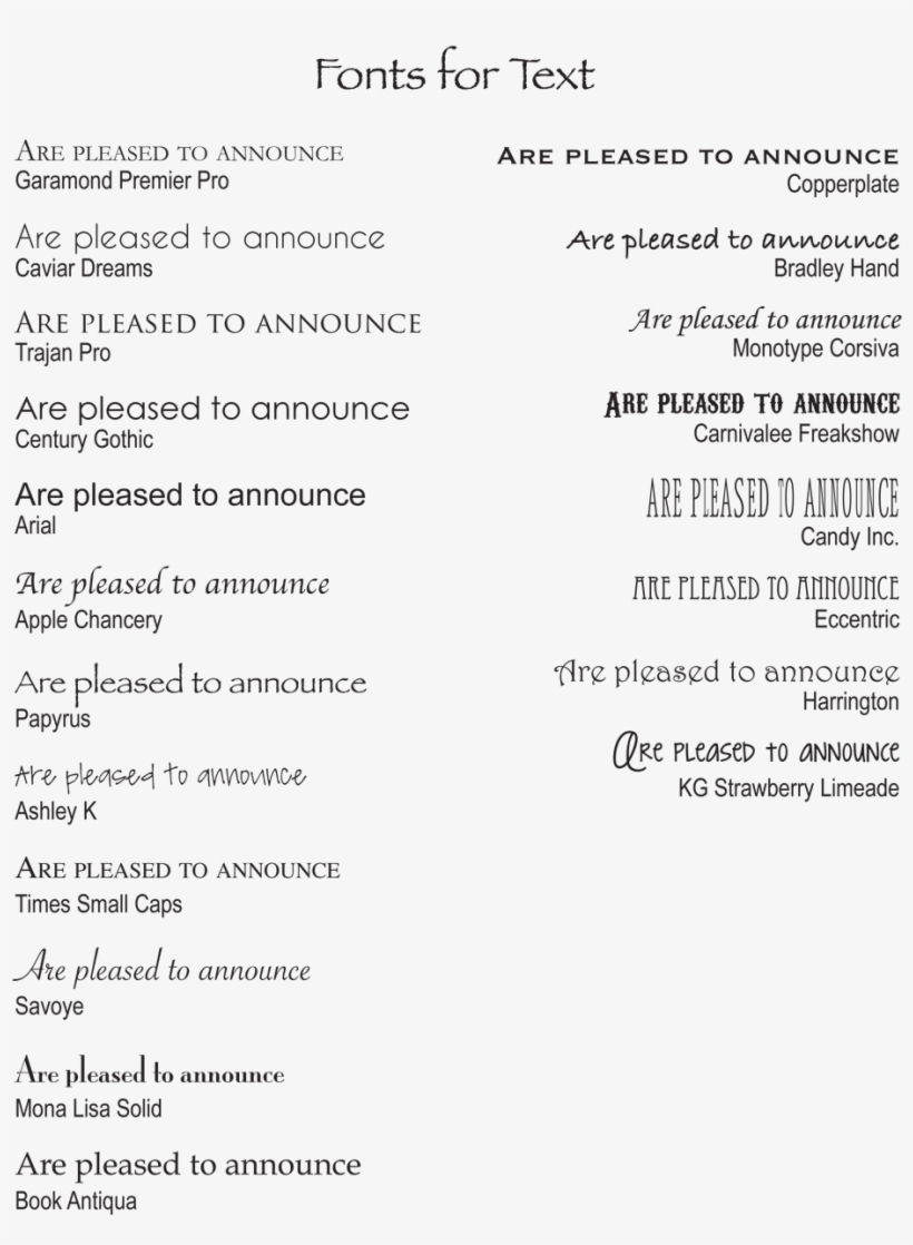 Enter Our Text Drawing - All Caps Font For Wedding Invitation, transparent png #9735700