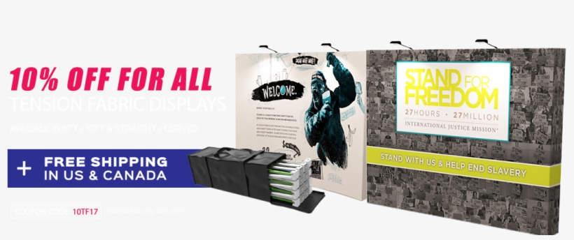 Pop Up Tension Fabric Display - Flyer, transparent png #9736736