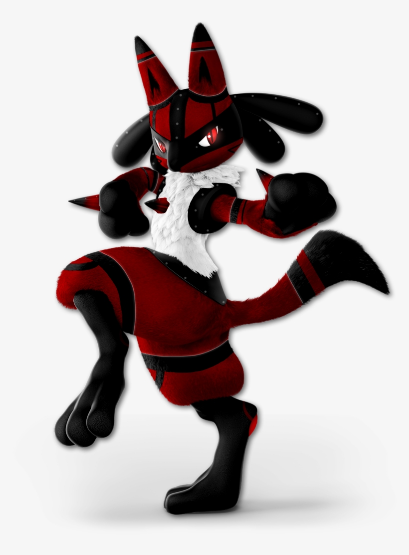 Ci ✘ - Lucario Smash Bros Ultimate, transparent png #9736792