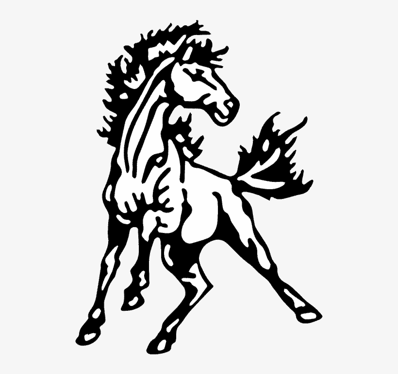 750 X 750 4 - Mustang Mascot Clip Art, transparent png #9736907