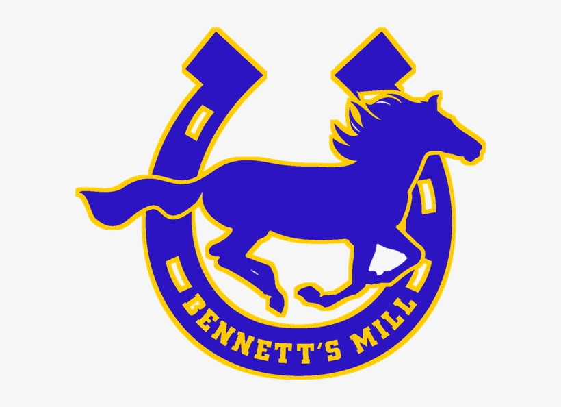 Bronco Logo - Bennett's Mill Middle School, transparent png #9737015