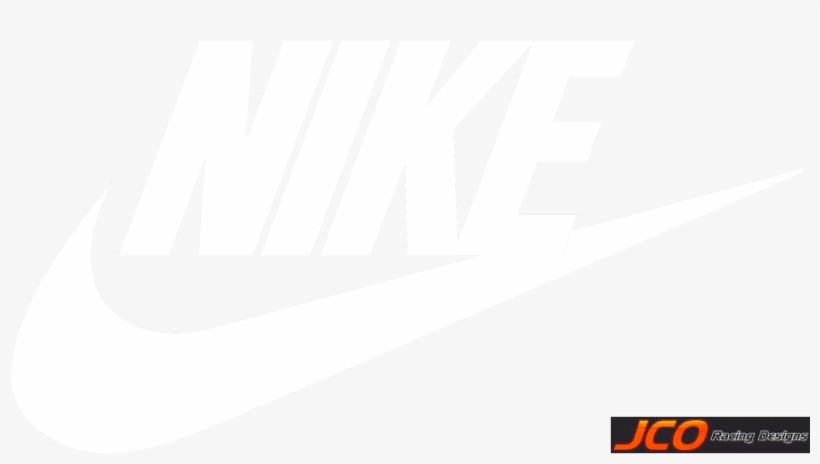 nike white logo