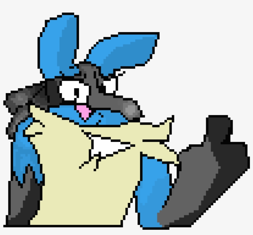 Lucario - Cartoon, transparent png #9737146