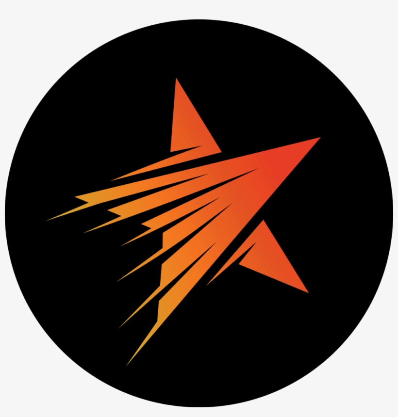 Black Star - Circle, transparent png #9737461