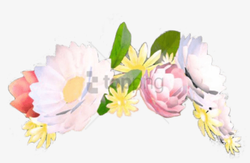 Free Png Emoji De Los Monitos Png Image With Transparent - Snapchat Flower Crown Png, transparent png #9737663