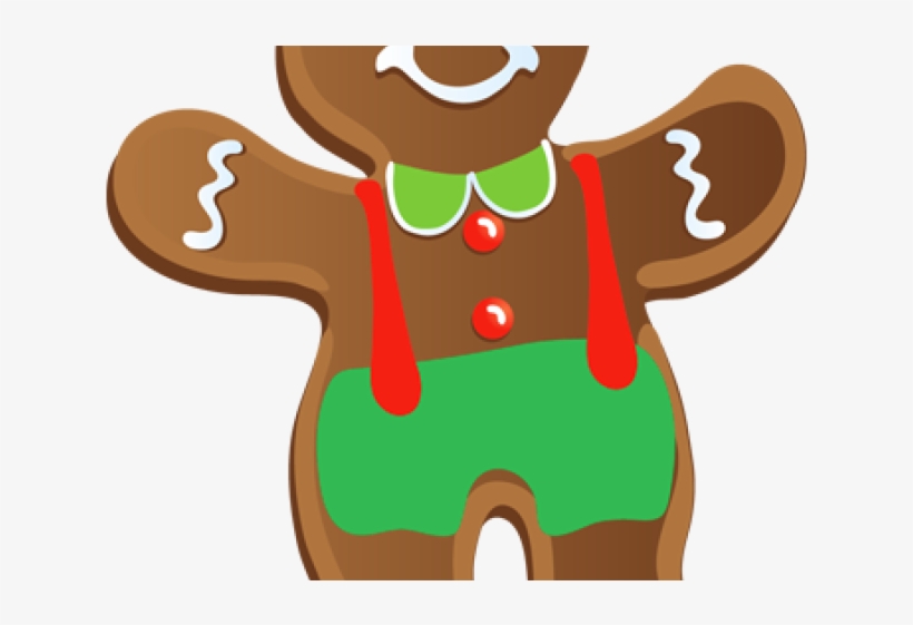 Gingerbread Man Clip Art, transparent png #9737814
