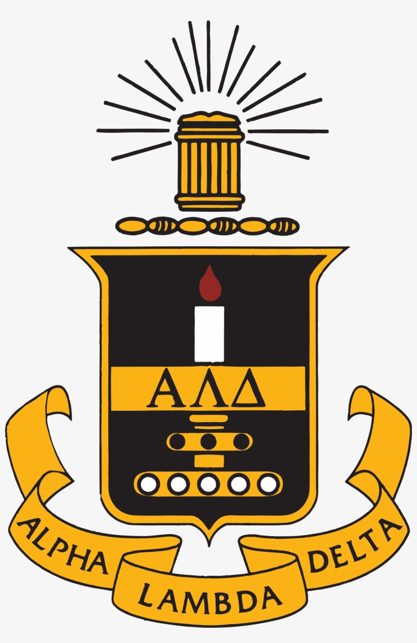 Full Color Crest - Alpha Lambda Delta Honor Society, transparent png #9737850
