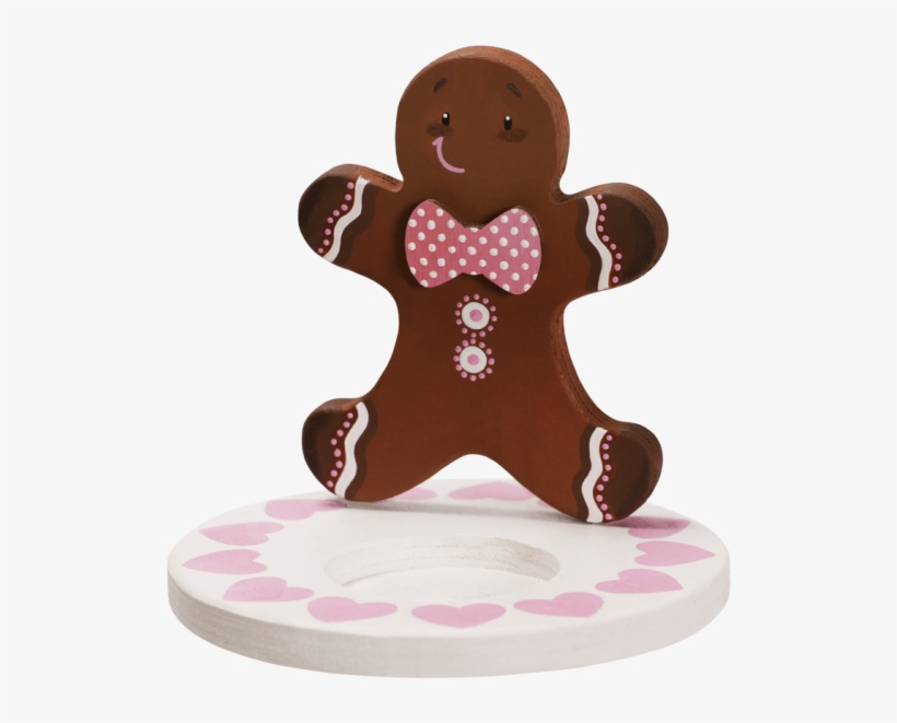 Tealight Holder "gingerbread Man\ - Teddy Bear, transparent png #9737937