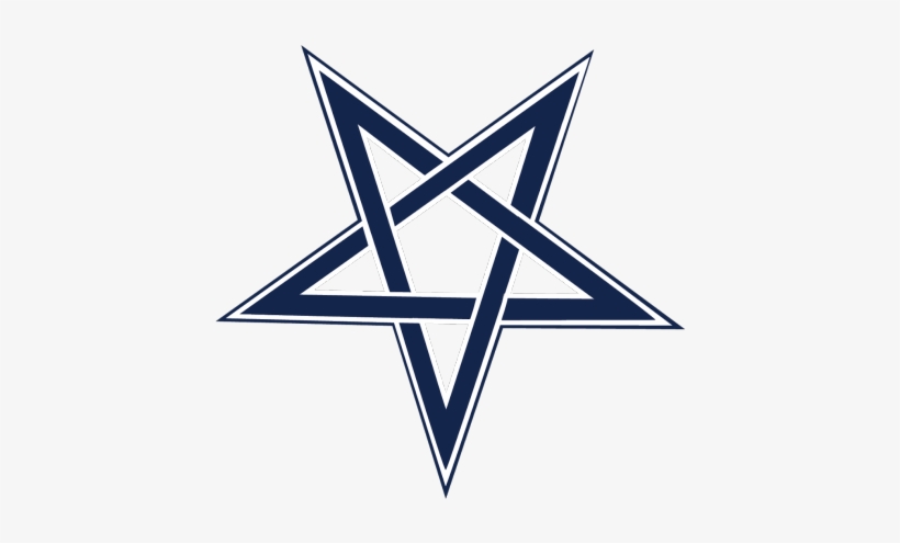 Dallas Cowboys - Red Inverted Pentagram Png, transparent png #9738389