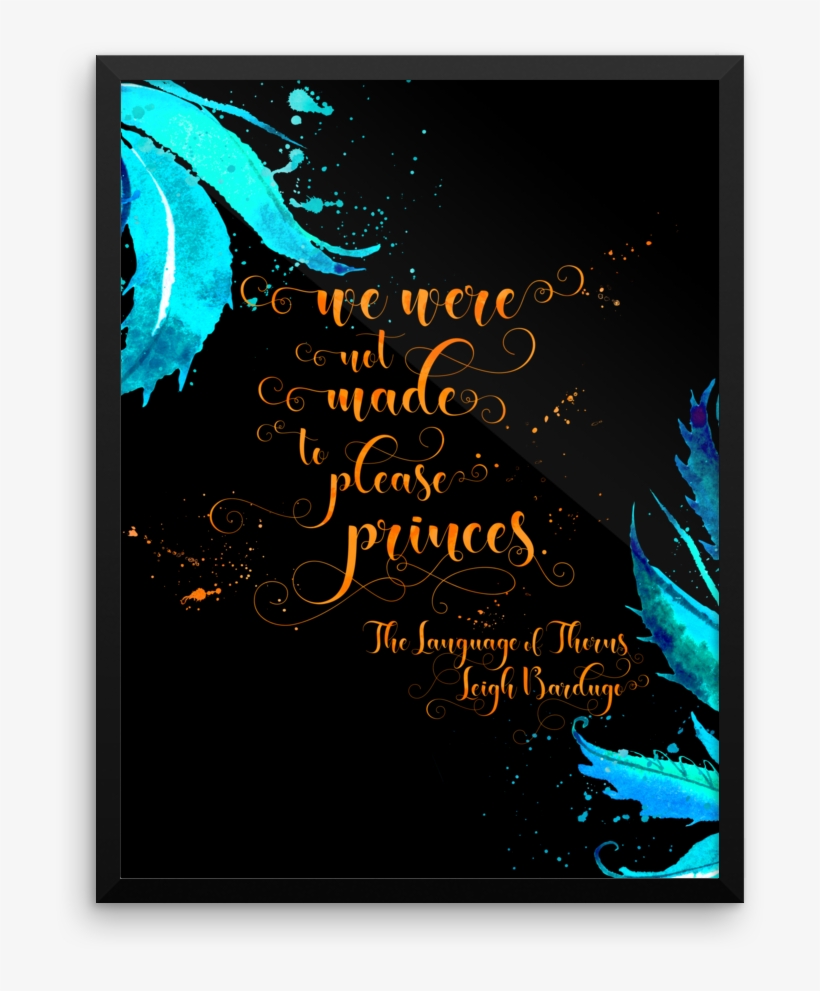 The Language Of Thorns Quote Art P Literary Lifestyle - Ulla The Language Of Thorns, transparent png #9738421