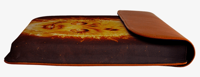 Dailyobjects The Sun Real Leather Envelope Sleeve For - Chocolate, transparent png #9738674