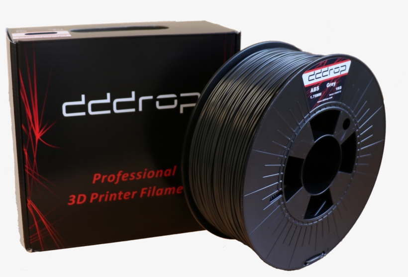 Dddrop Premium Abs Grey - 3d Printing Filament, transparent png #9740751