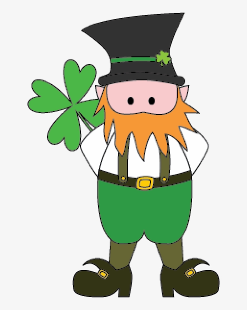 Free Digital Stamps - Leprechaun Face Cut Out, transparent png #9741188
