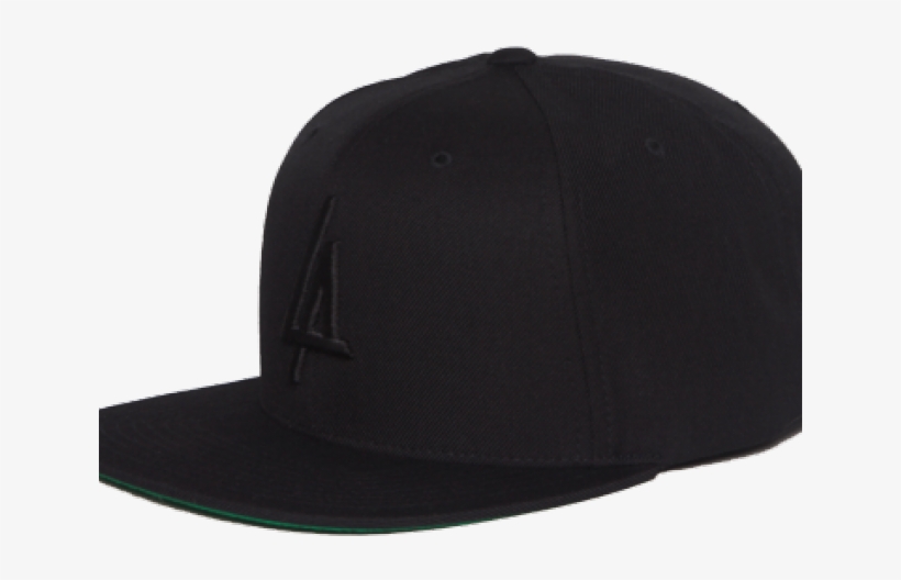 Snapback Clipart Thug Life - Black Flat Brim Baseball Cap, transparent png #9741570