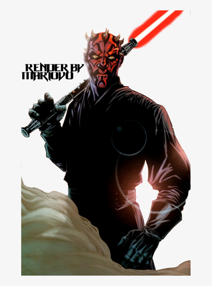 Can Anybody Make New A Darth Maul Bad @ss Sig I Have - Dark Maul Comics, transparent png #9741573