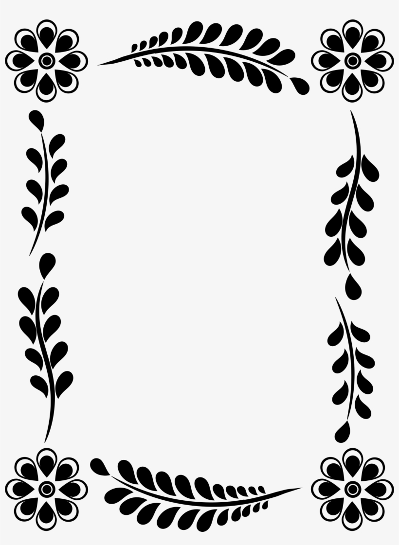 This Free Icons Png Design Of Floral Frame 19, transparent png #9742218