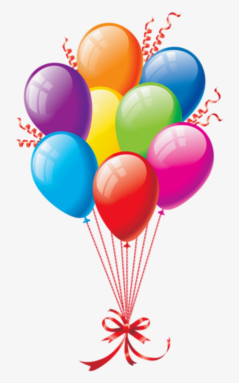 Permalink To Happy Birthday Balloons Clip Art - Png Happy Birthday Background, transparent png #9742568