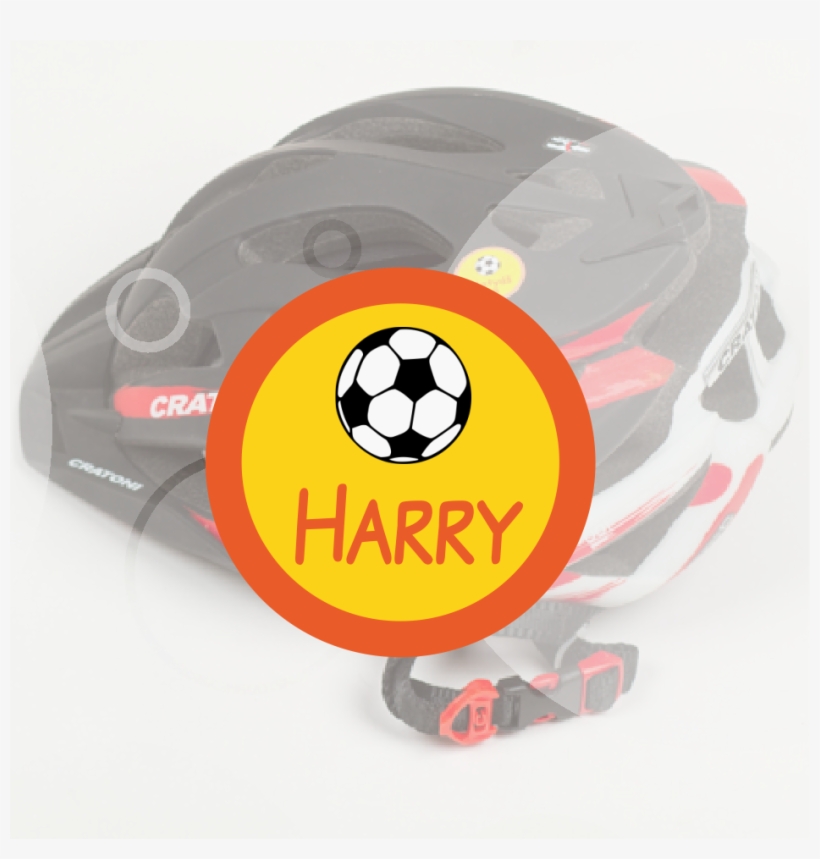 Round Sticker Label Backround - Soccer Ball, transparent png #9743707