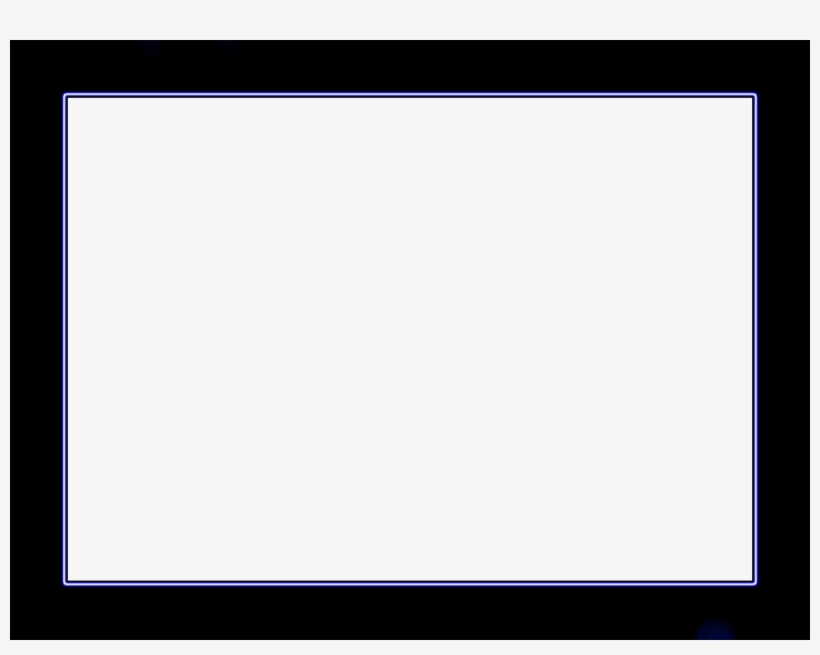Rectangle Outline 15 - Display Device, transparent png #9744715
