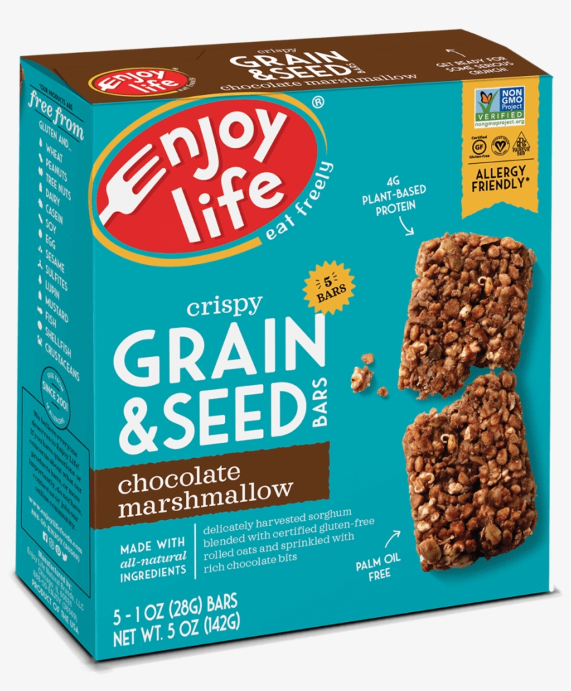 Grain & Seed Bars - Enjoy Life Bars, transparent png #9744963