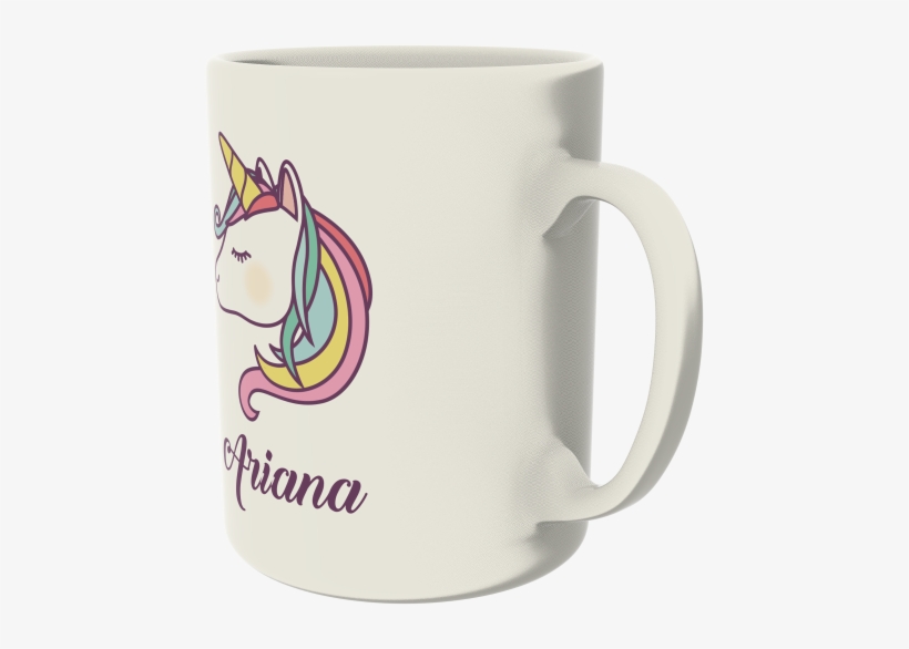 Unicorn Head - Coffee Cup, transparent png #9745329