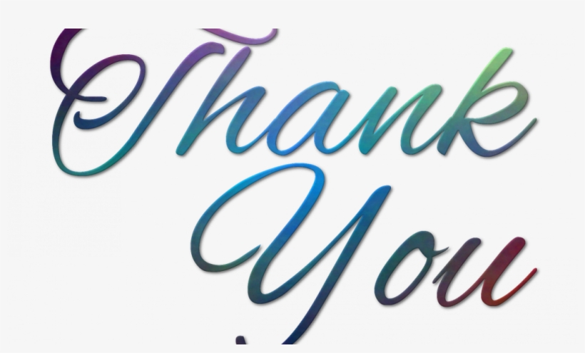 Thank You Text - Thankyou For Watching The Word, transparent png #9745886