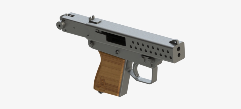 Load In 3d Viewer Uploaded By Anonymous - Mini Machine Pistol, transparent png #9745998
