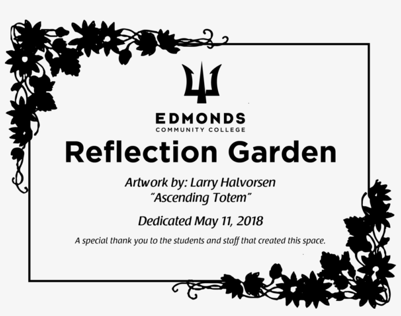 Edmond's Community College Plaque, transparent png #9746029