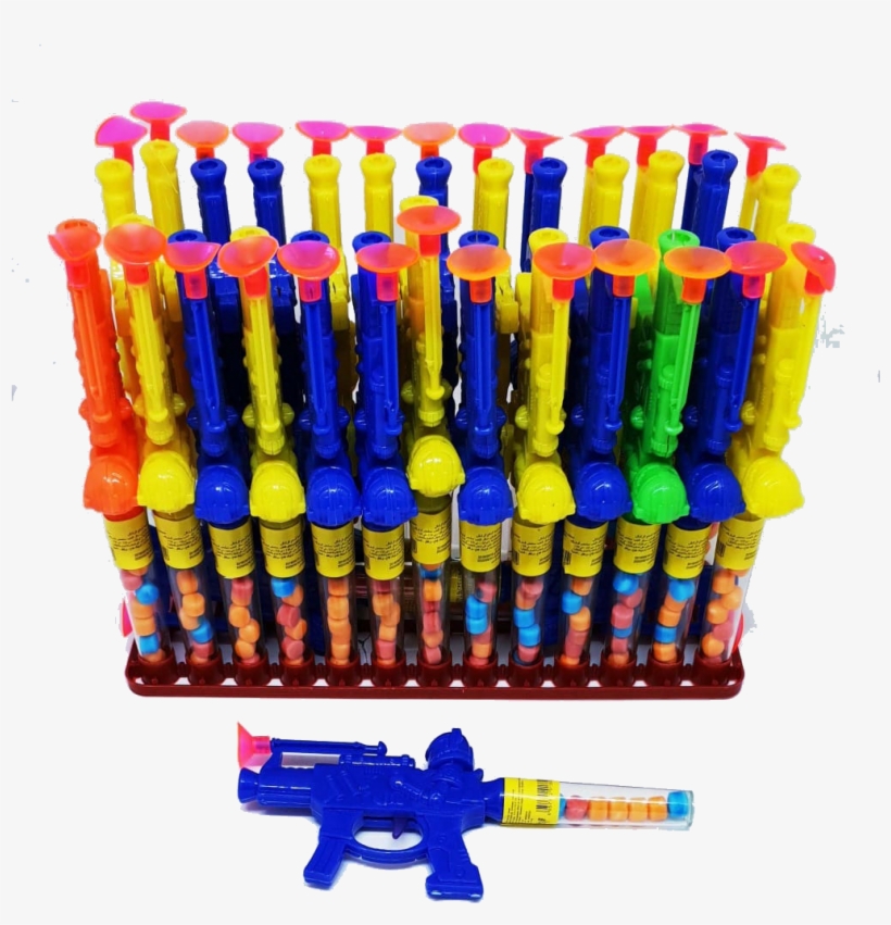 Machine Gun Toy Candy - Assault Rifle, transparent png #9746073