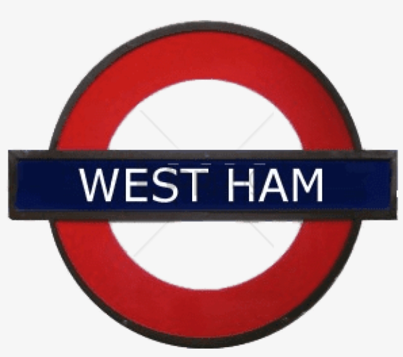 Free Png Download West Ham Png Images Background Png - Paddington Station Tube Sign, transparent png #9746644