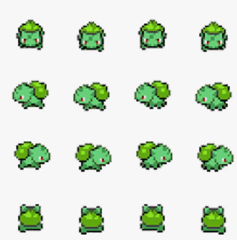 Bulbasaur - Pokemon Shiny Bulbasaur Sprite, transparent png #9746786