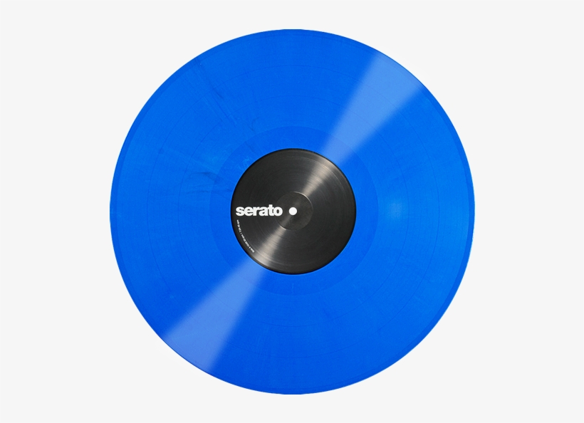 Control Vinyl For Serato Scratch Live - Serato Control Vinyl Blue, transparent png #9746988