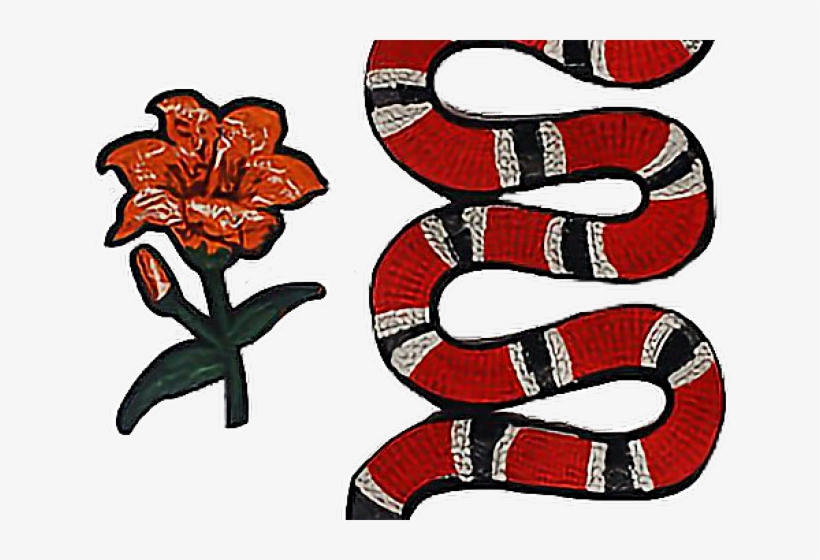 Gucci Clipart Corn Snake - Snake Iron On Patch, transparent png #9747029